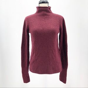 Madewell Inland Turtle Neck Pull Over Wool Sweater